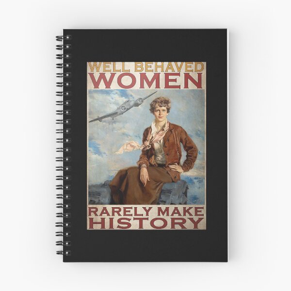 Item preview, Vintage Girl Well Behaved Women Rarely Make History Poster designed and sold by ArminaNLabrie.