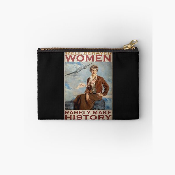Item preview, Vintage Girl Well Behaved Women Rarely Make History Poster designed and sold by ArminaNLabrie.
