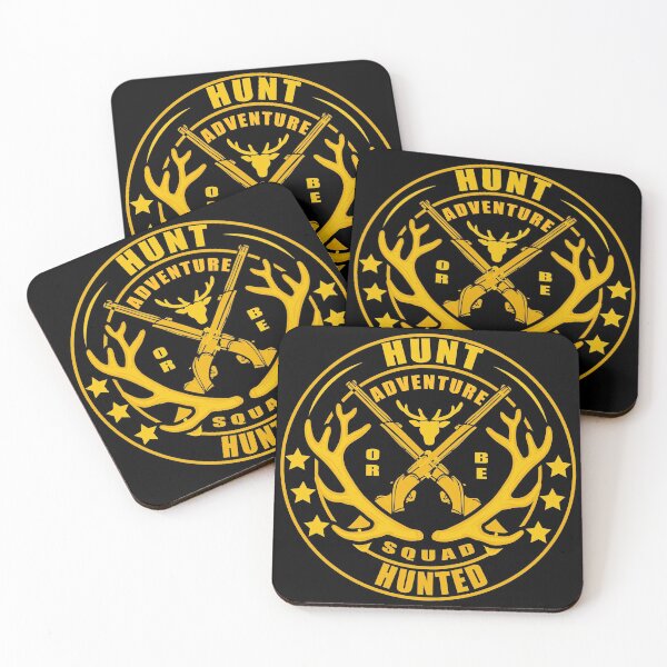 Item preview, HUNT ADVENTURE SQUAD HUNTED designed and sold by teemaker24.