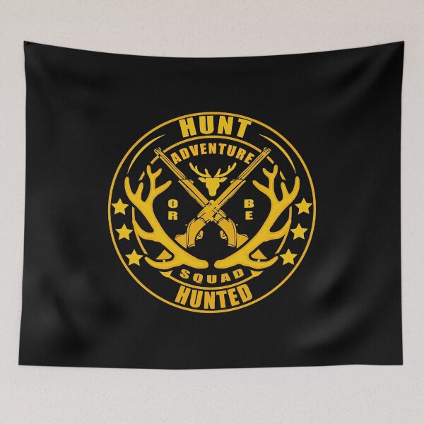 Item preview, HUNT ADVENTURE SQUAD HUNTED designed and sold by teemaker24.