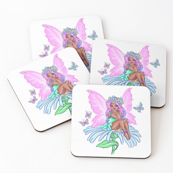 Item preview, Black winged fairy designed and sold by JeniLoArt.