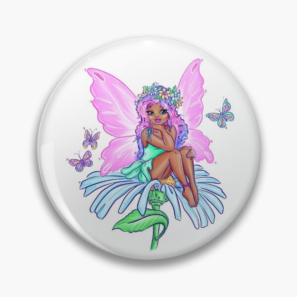 Item preview, Black winged fairy designed and sold by JeniLoArt.
