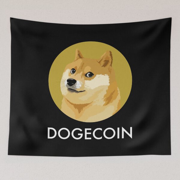 Artikelvorschau, Dogecoin Meme To The Moon Doge Coin Kryptowährung entworfen und verkauft von henrymencia.