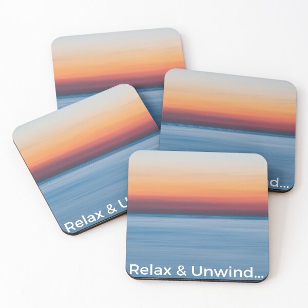 Item preview, Relax & Unwind sunset ocean designed and sold by PRB1989.