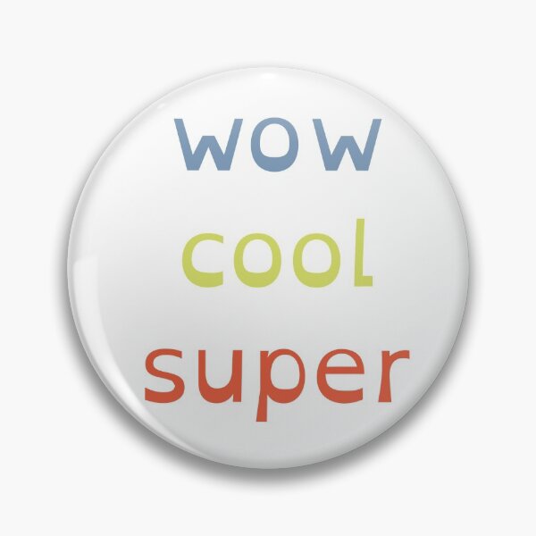 Artikelvorschau, Wow Cool Super von Suzies Sparrow entworfen und verkauft von SuziesSparrow.