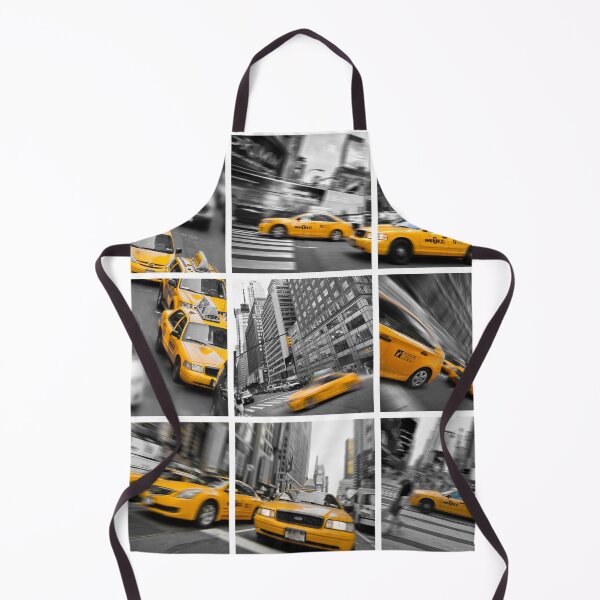 Item preview, Yellow taxis collage New York designed and sold by Delphimages Art.