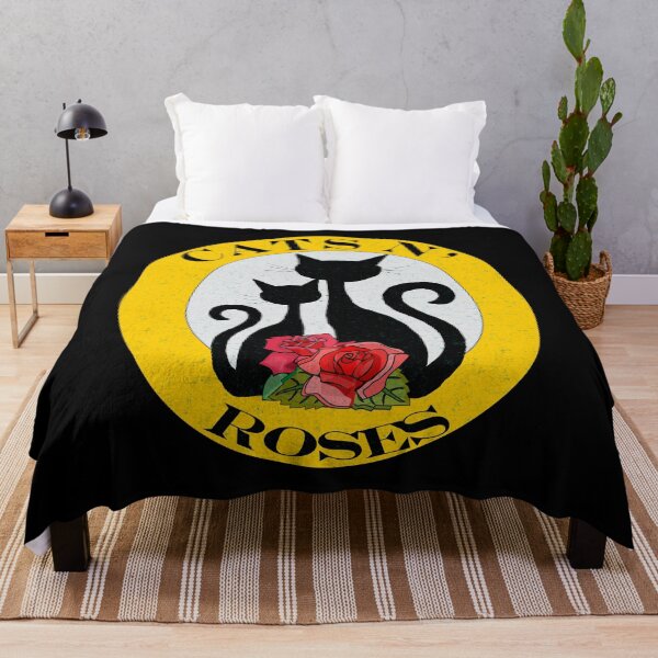 Item preview, Cats and roses designed and sold by BooPooBeeDooArt.