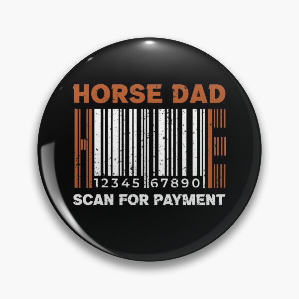 Item preview, Horse Dad Scan For Payment, Funny Dad Horse Riding designed and sold by Shozon.