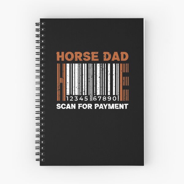 Item preview, Horse Dad Scan For Payment, Funny Dad Horse Riding designed and sold by Shozon.