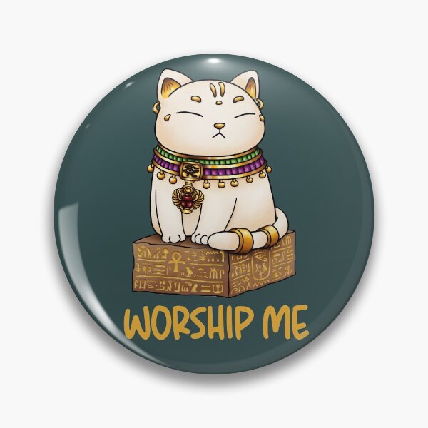 Item preview, Egyptian Cat God Bastet - Worship Me designed and sold by Takeda-art.