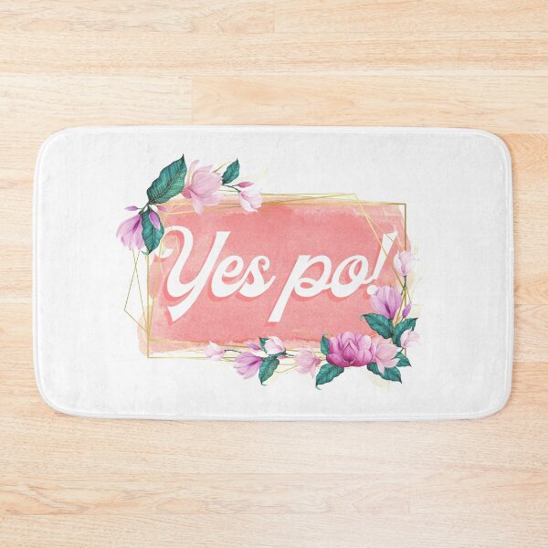 Item preview, Yes Po! Common Filipino expression designed and sold by MyPrintCharming.