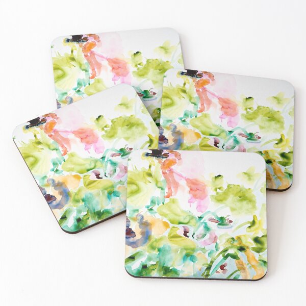 Item preview, Wild nature life abstract painting gift idea designed and sold by Anna Härtelt.