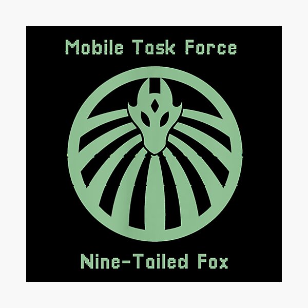 Item preview, SCP Nine Tailed Fox Mobile Task Force MTF designed and sold by clamourprospect.