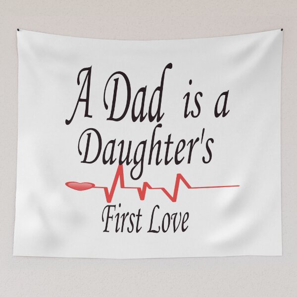 Item preview, Dad shirt, A Dad Is a Daugter's First Love  designed and sold by AMZIL-ZA.