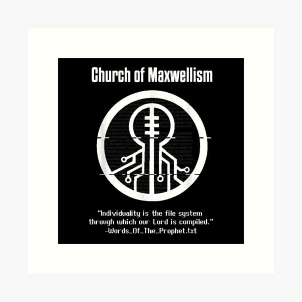 Church of Maxwellism SCP Foundation | Art Board Print