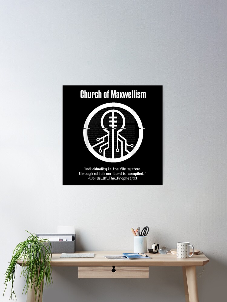 Church of Maxwellism SCP Foundation | Art Board Print