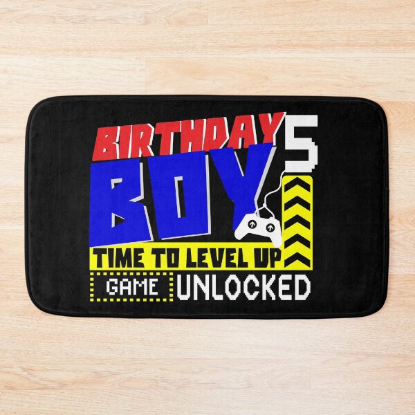 Item preview, Birthday 5 Years Old Boy, Time to level up Gaming shirt designed and sold by ARTsPlural.