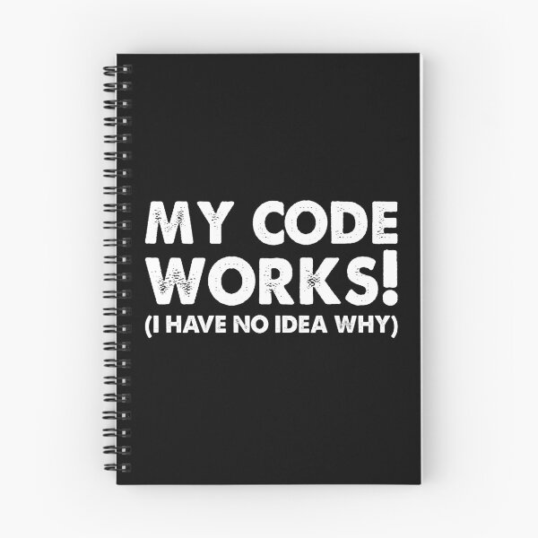 Item preview, Copy of My Code Works I Have No Idea Why Funny Programmer  designed and sold by Shop signer.