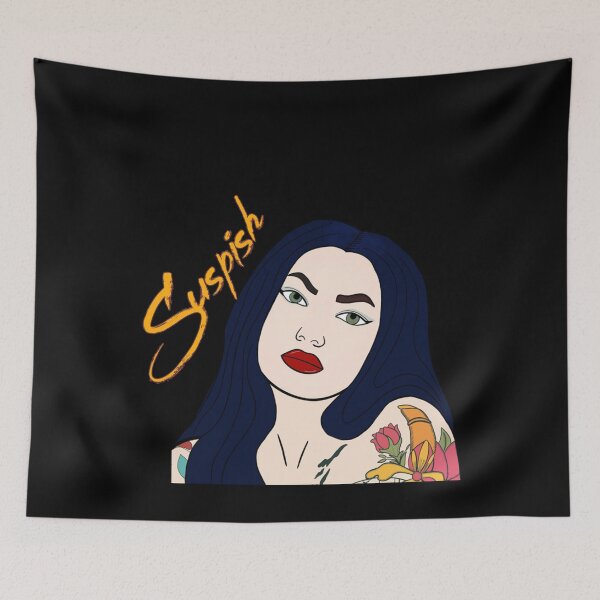 Item preview, Bailey Sarian Suspish tshirts and stickers design designed and sold by Alessandro Portavoce.