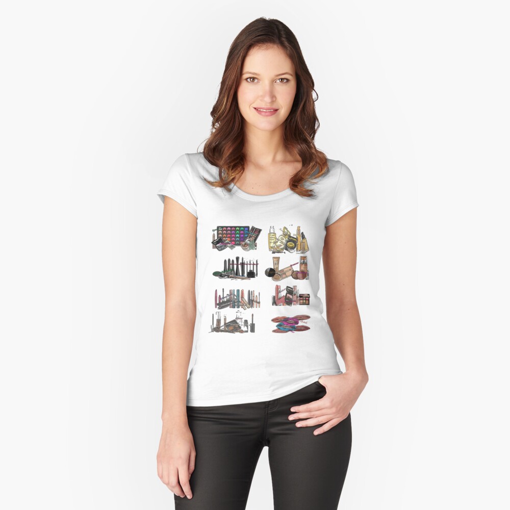 Item preview, Fitted Scoop T-Shirt designed and sold by bywhacky.