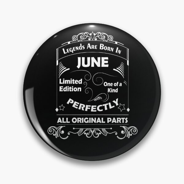 Item preview, LEGENDS ARE BORN IN JUNE designed and sold by MallsD.