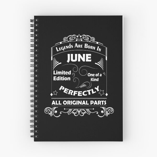 Item preview, LEGENDS ARE BORN IN JUNE designed and sold by MallsD.