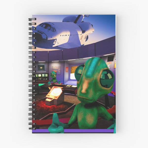 Item preview, Alien in a spaceship designed and sold by GaryDobson.