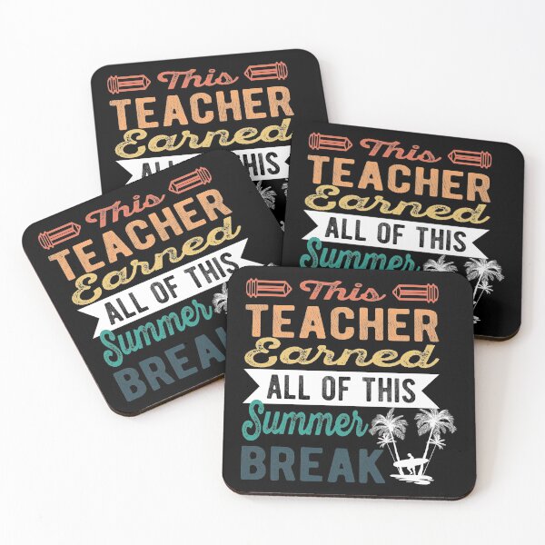 Item preview, This Teacher Earned All Of This Summer Break designed and sold by samah82.