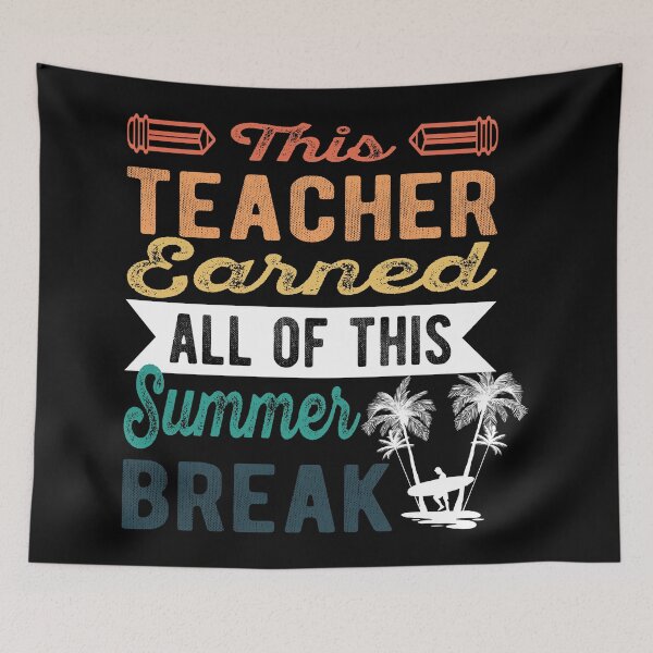 Item preview, This Teacher Earned All Of This Summer Break designed and sold by samah82.