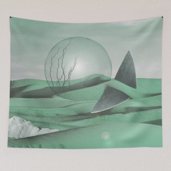 Item preview, In The Beginning / Bubble Glass Green Desert designed and sold by Petra Rosa.