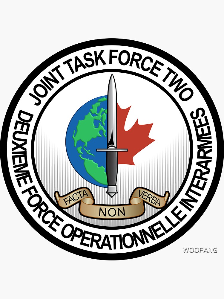  joint task force 2 canada sticker for sale by woofang redbubble