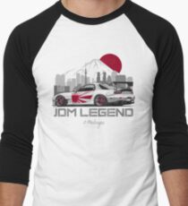 RX7. JDM Legend Men's Baseball ¾ T-Shirt