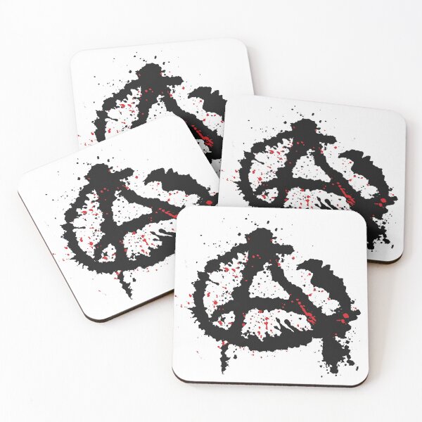 Item preview, Anarchy Symbol in Black designed and sold by iscaStudioArt.