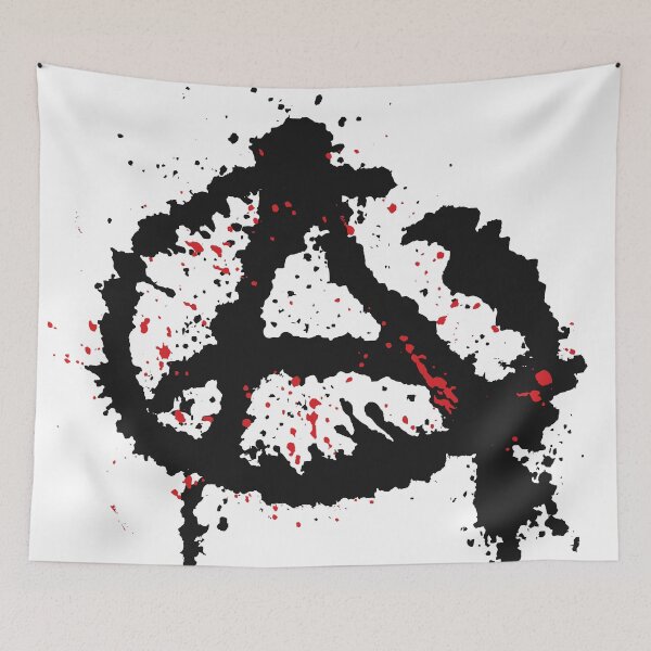 Item preview, Anarchy Symbol in Black designed and sold by iscaStudioArt.