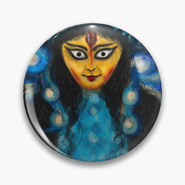 Item preview, Durga goddess vangogh style designed and sold by satchat.
