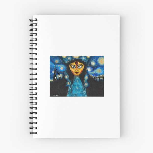 Item preview, Durga goddess vangogh style designed and sold by satchat.