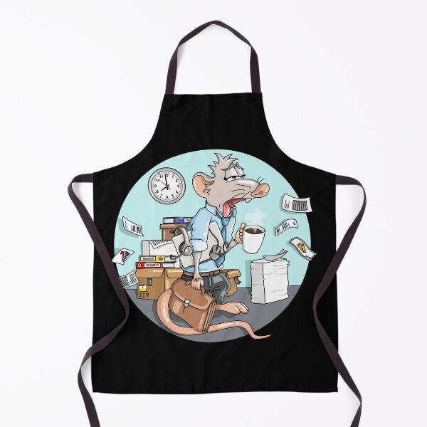 Item preview, Rat in the office exhausting job design designed and sold by ARTemyzz.
