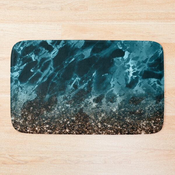 Item preview, Bronze and Turquoise Marble, bronze and aqua teal blue color together, love it. designed and sold by Orianah.