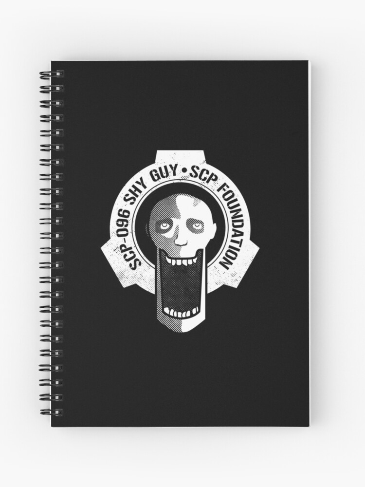 SCP 096 - Notebook - College-ruled notebook for scp foundation