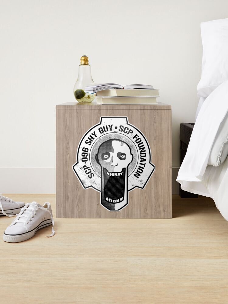 SCP-096 Shy Guy SCP Foundation Kids  Sticker for Sale by