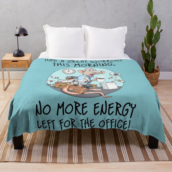 Item preview, Office mouse morning workout funny quote designed and sold by ARTemyzz.