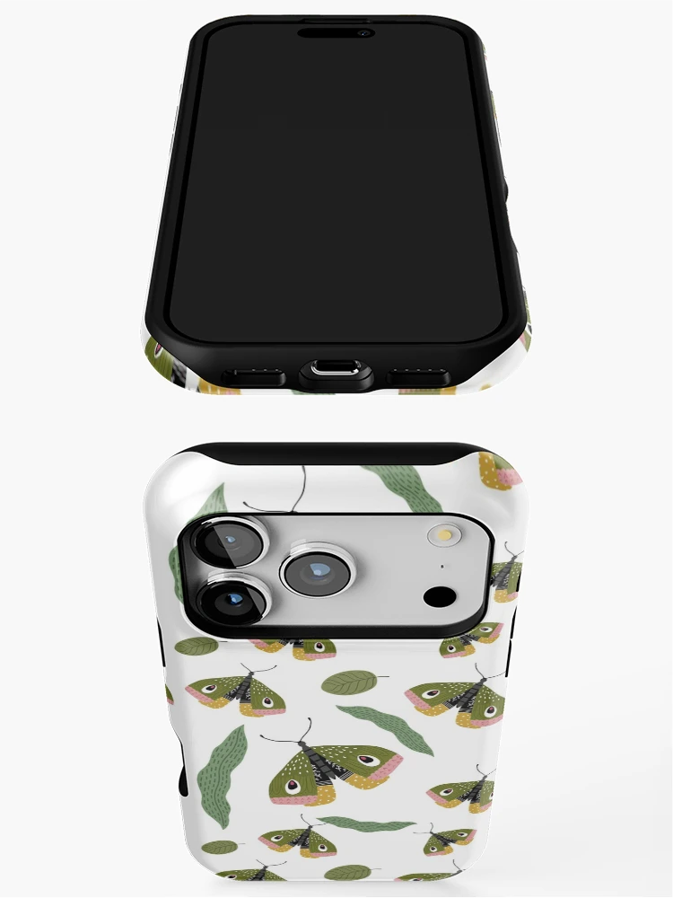 Thumbnail 3 of 4, iPhone Case, Butterfly leaf designed and sold by Patternsonly.