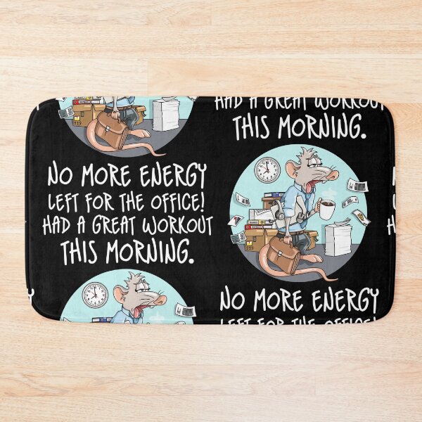 Item preview, No energy for the job home office funny mouse designed and sold by ARTemyzz.