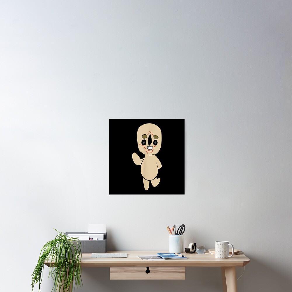 SCP 173 Secure Contain Protect Monster Cute Peanut Art Board Print for  Sale by clamourprospect