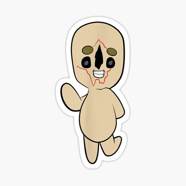 SCP-173 Chibi Sticker for Sale by Foxcada