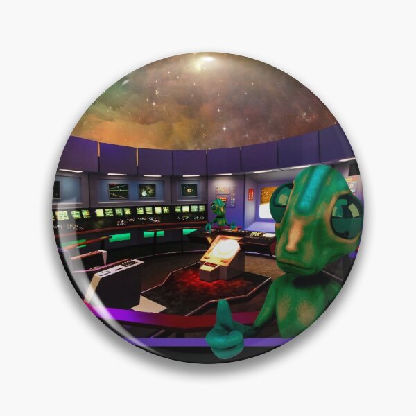 Item preview, Alien in a spaceship designed and sold by GaryDobson.
