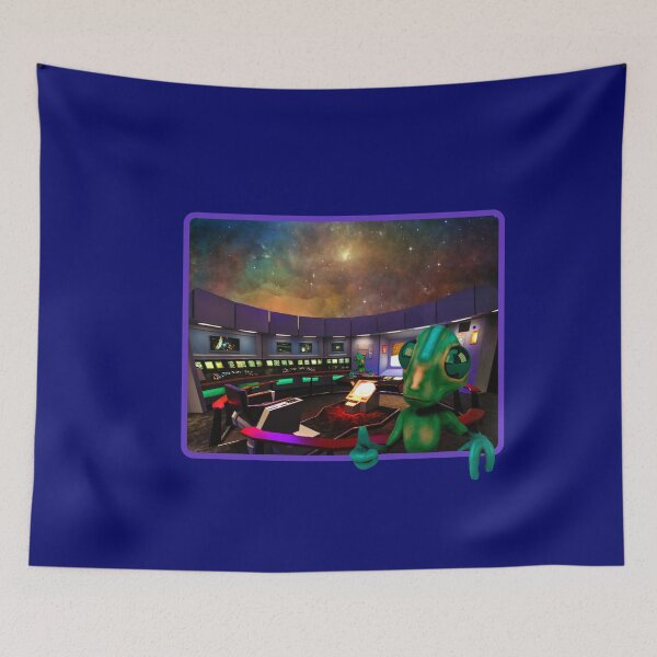 Item preview, Alien in a spaceship designed and sold by GaryDobson.