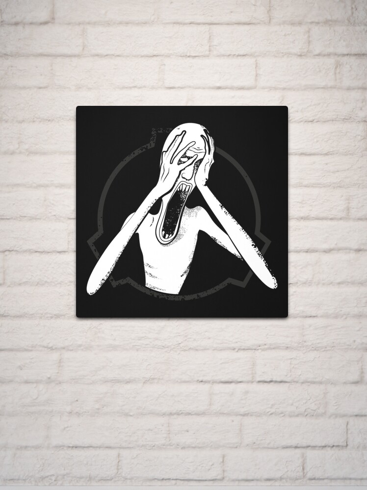 SCP-096 - Shy Guy Metal Print for Sale by musthaveitsfun