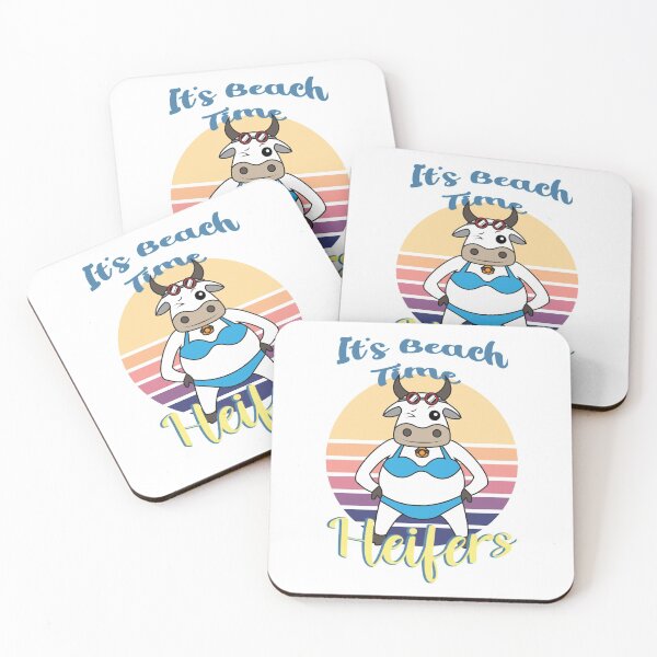 Item preview, It's Beach Time Heifers designed and sold by Treasurekey.