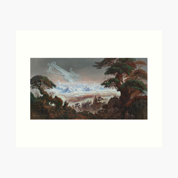 Music Fallen From the Sky Art Print